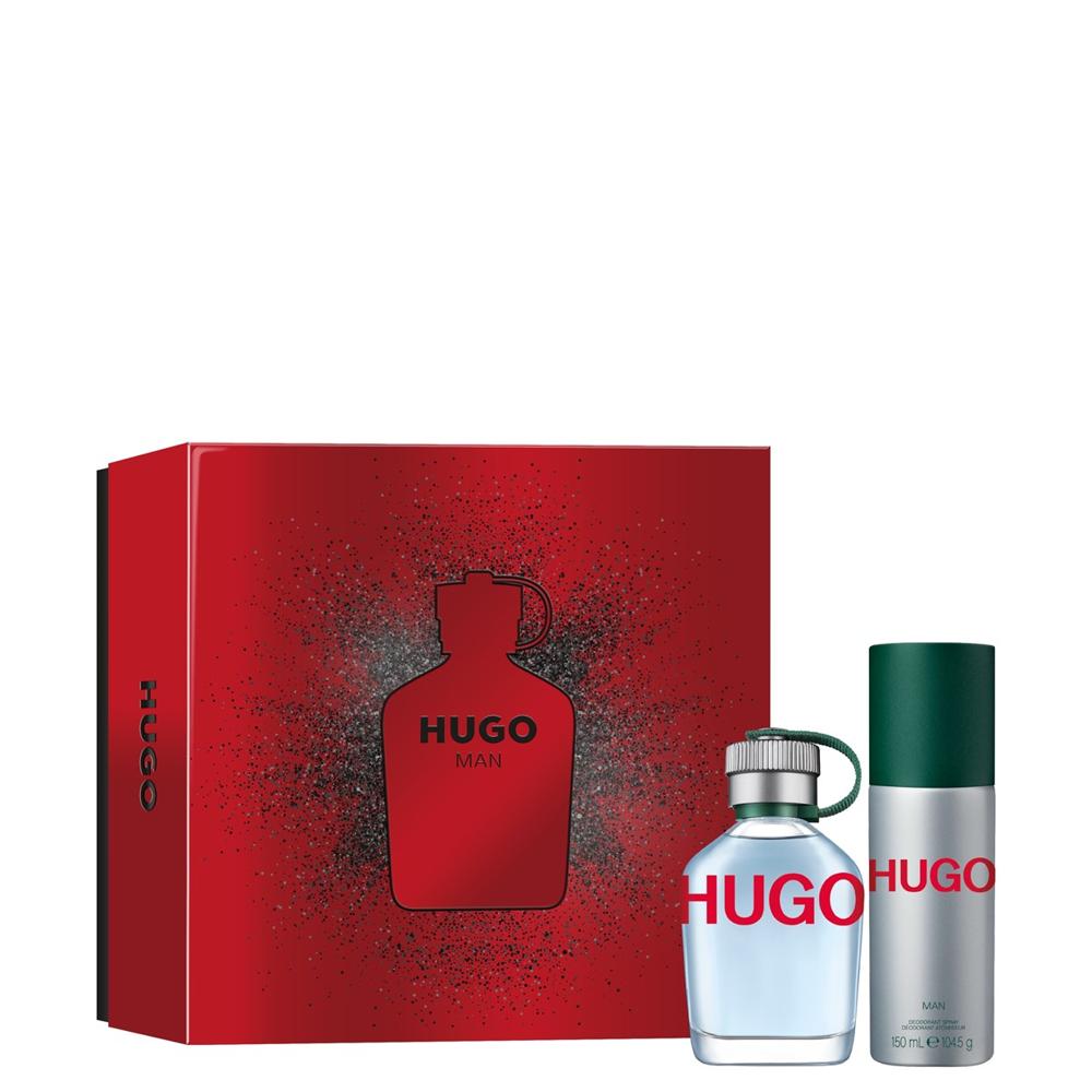 Hugo Boss - Hugo طقم عطر EDT 75 مل + مزيل عرق 150 مل