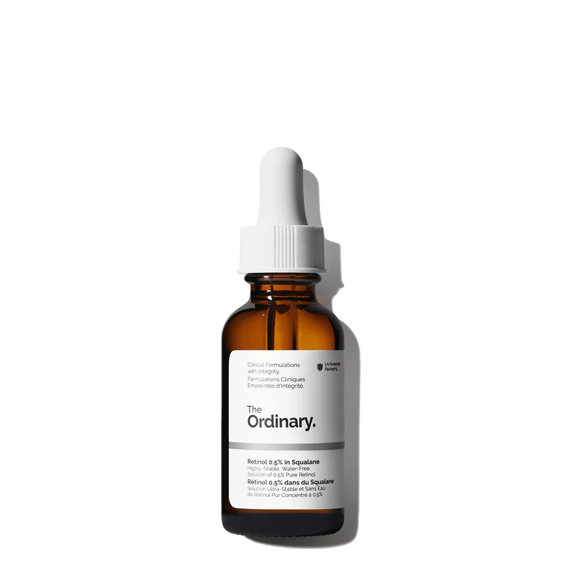 Rétinol 0.5% dans du Squalane